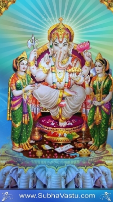 Lord Ganesha Mobile Wallpaper_1192