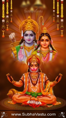 Subhavastu - Spiritual God Desktop Mobile Wallpapers - Category: Hanuman -  Image: Hanuman Mobile Wallpapers_443