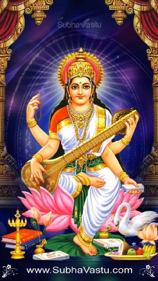 Saraswathi Matha Mobile Wallpapers_102