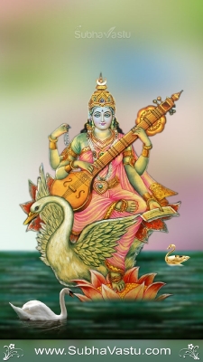 Saraswathi Mobile Wallpaper_371