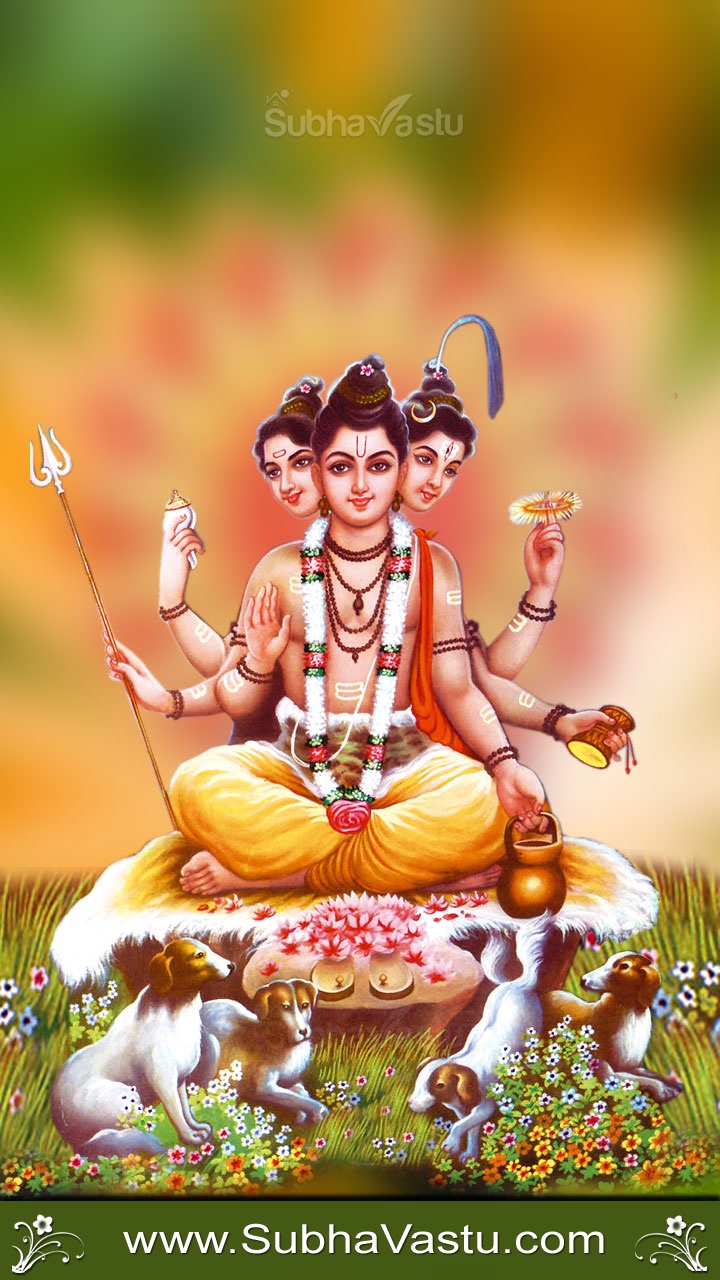 Subhavastu Spiritual God Desktop Mobile Wallpapers Category Dattatreya Image Lord Dattatreya Mobile Wallpaper 69 Hindu god dattatreya is the combined form of trimurti. lord dattatreya mobile