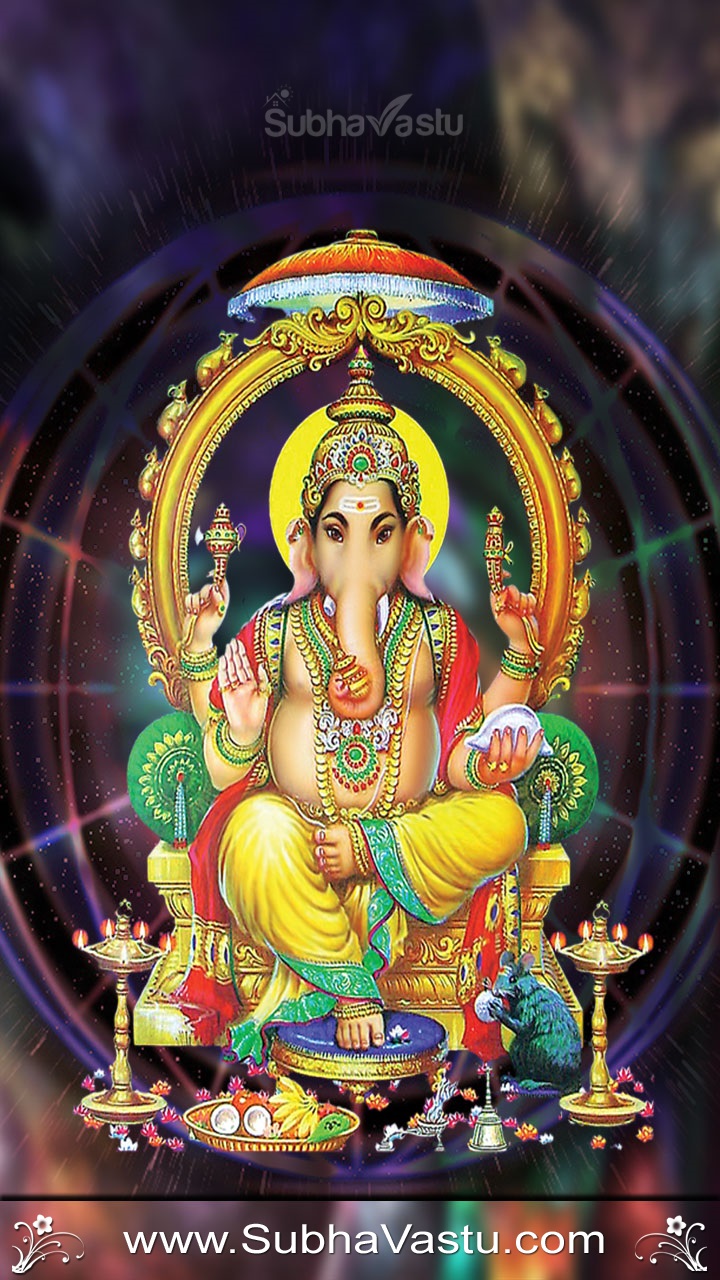 Subhavastu - Spiritual God Desktop Mobile Wallpapers - Category: Ganesh -  Image: Ganesh MOBILE Wallpaper_782