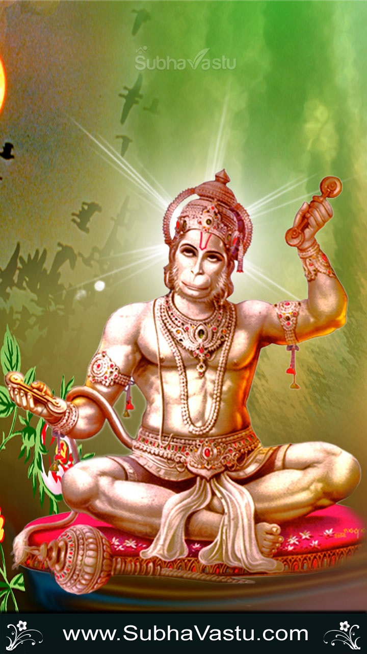 Subhavastu - Others - Category: Hanuman - Image: Hanuman Mobile  Wallpaper_153