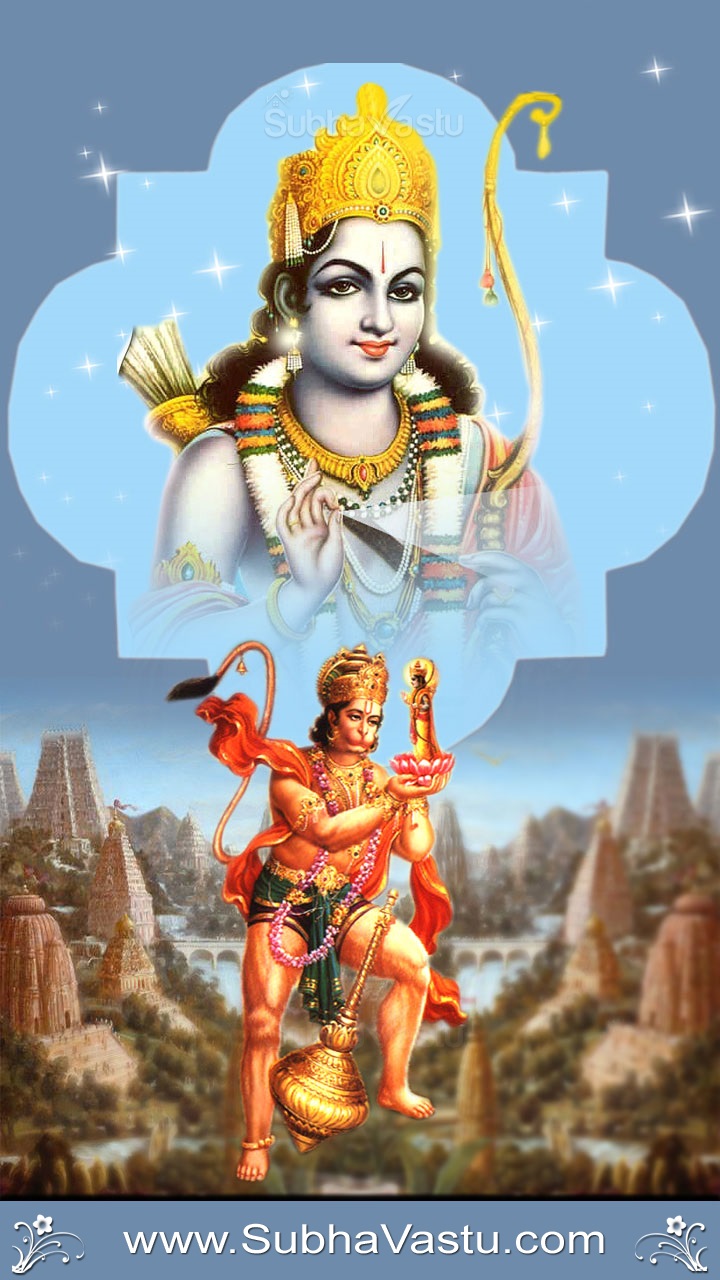 Subhavastu - Spiritual God Desktop Mobile Wallpapers - Category: Hanuman -  Image: Hanuman Mobile Wallpaper_388