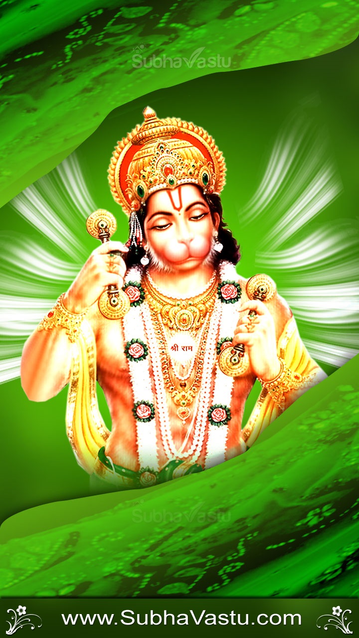Subhavastu - Spiritual God Desktop Mobile Wallpapers - Category: Hanuman -  Image: Hanuman Mobile Wallpapers_399