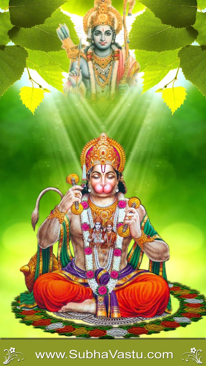 Subhavastu - Spiritual God Desktop Mobile Wallpapers - Category: Hanuman -  Image: Hanuman Mobile Wallpapers_588