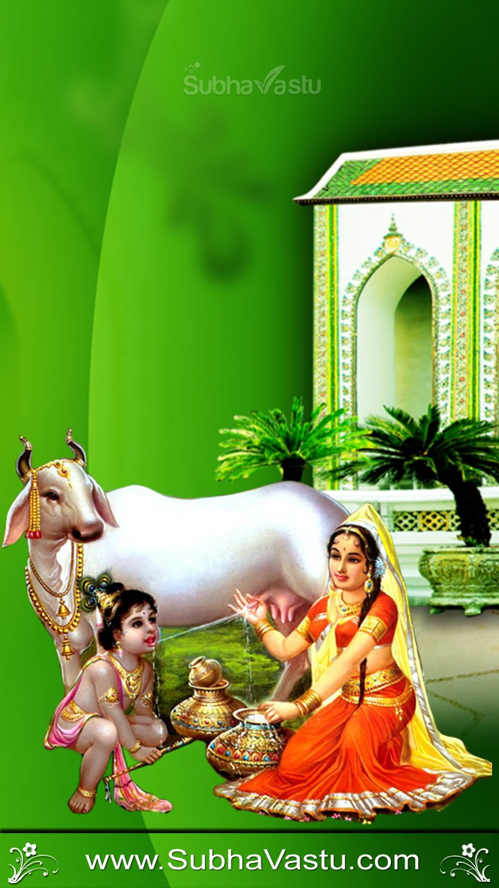 Subhavastu - Spiritual God Desktop Mobile Wallpapers - Category: Krishna -  Image: Krishna Mobile Wallpapers_396