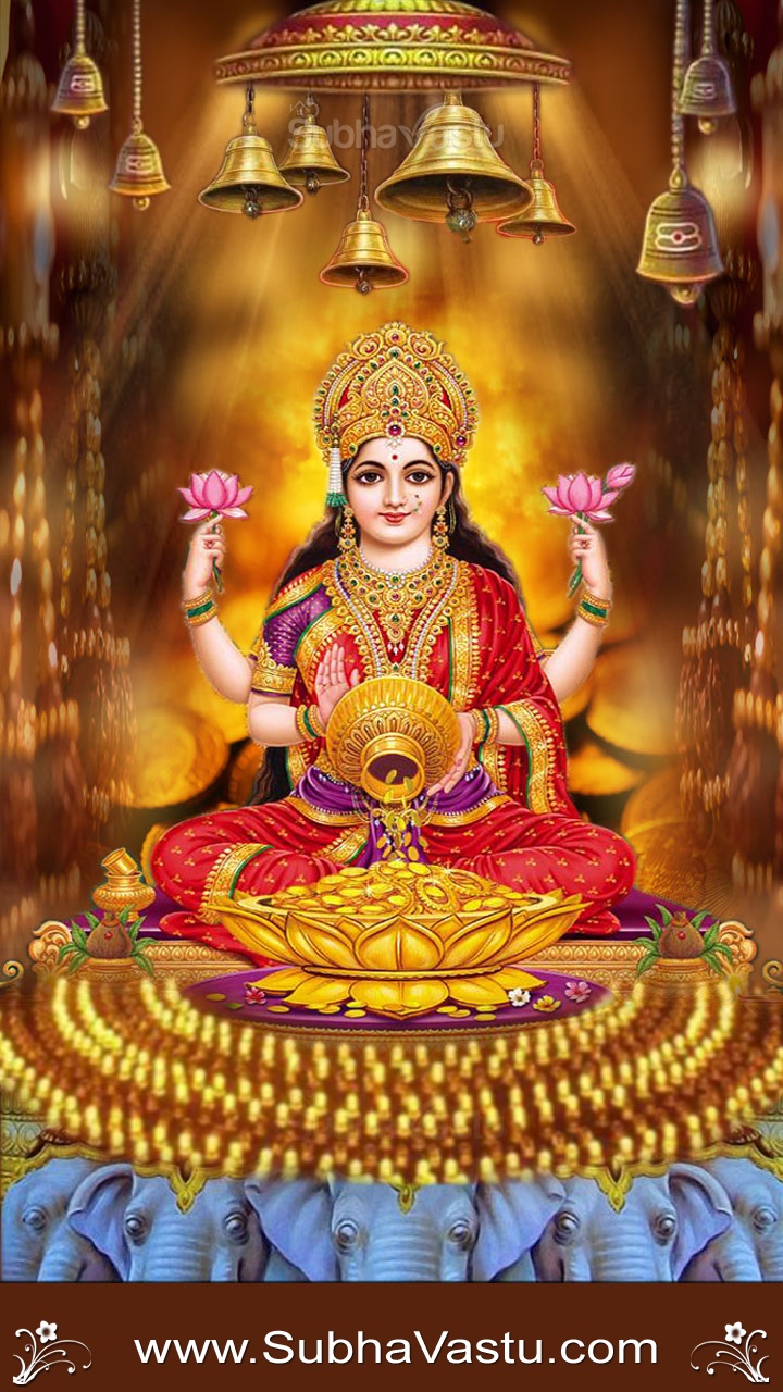Subhavastu - Spiritual God Desktop Mobile Wallpapers - Category: Lakshmi -  Image: Maa Lakshmi Mobile Wallpapers_1056