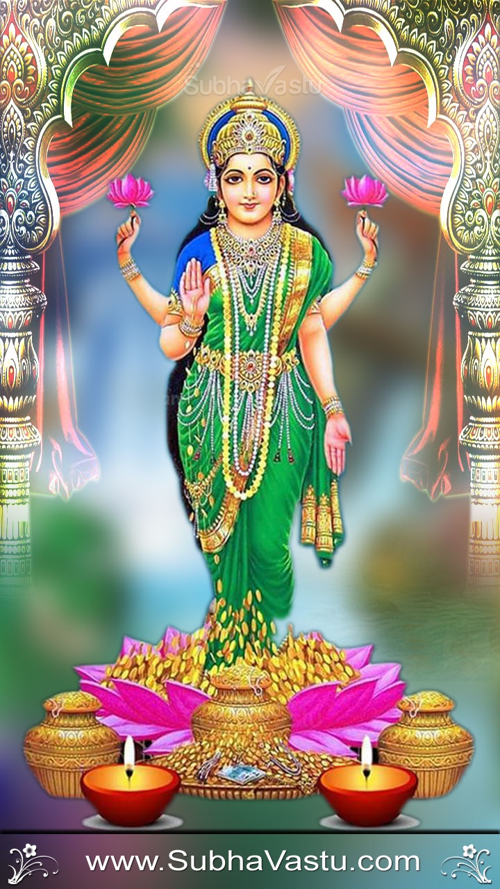 Subhavastu - Hindu Mobile Wallpapers - Category: Lakshmi - Image: Maa  Lakshmi Mobile Wallpapers_761