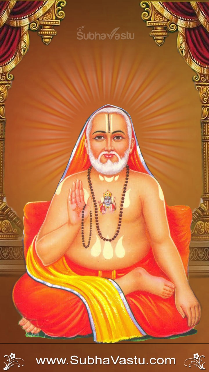 Subhavastu - Spiritual God Desktop Mobile Wallpapers - Category: Raghavendra  - Image: Raghavendra Swamy Mobile Wallpapers_662