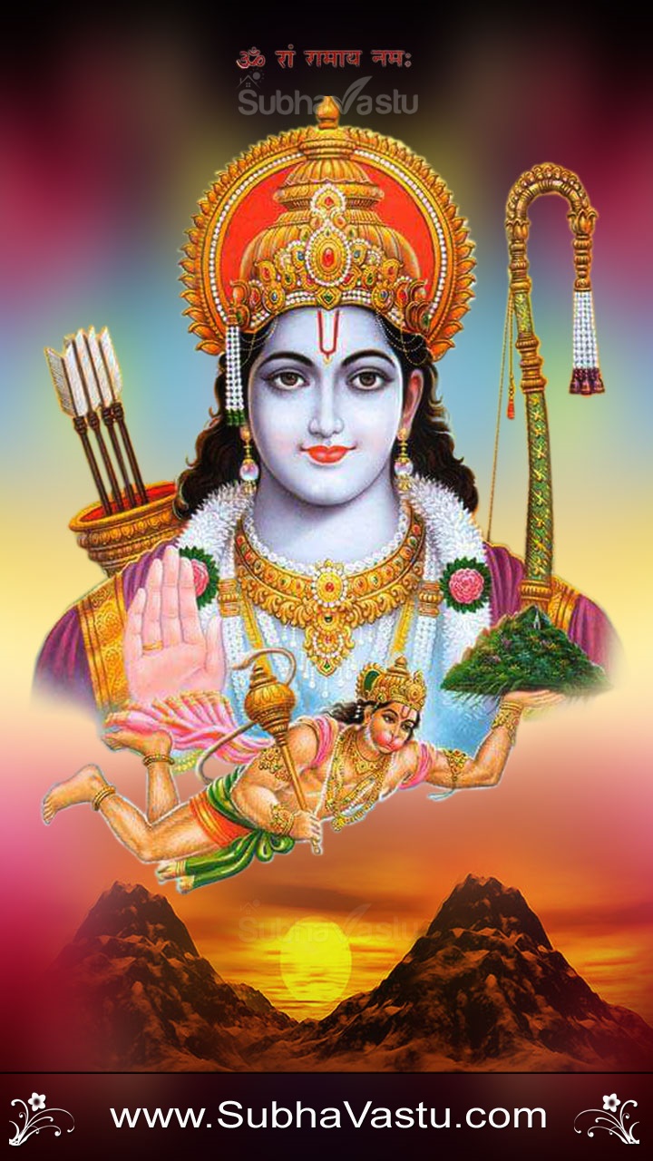 Subhavastu - Spiritual God Desktop Mobile Wallpapers - Category: Srirama -  Image: ShriRam MObile Wallpapers_965