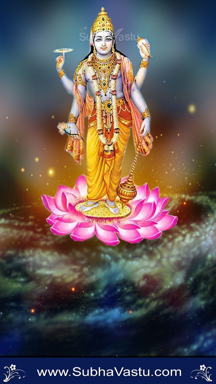 Subhavastu - Spiritual God Desktop Mobile Wallpapers - Category: Vishnu -  Image: MahaVishnu Mobile Wallpapers_488