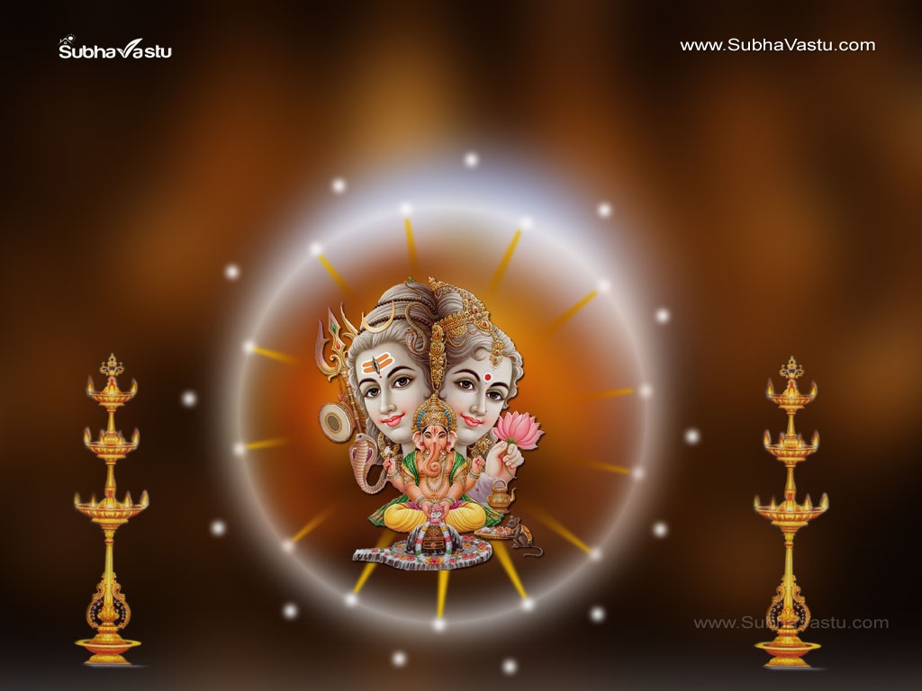 Subhavastu - Hindu Mobile Wallpapers - Category: Ganesh - Image: Ganesha -1024X768_312