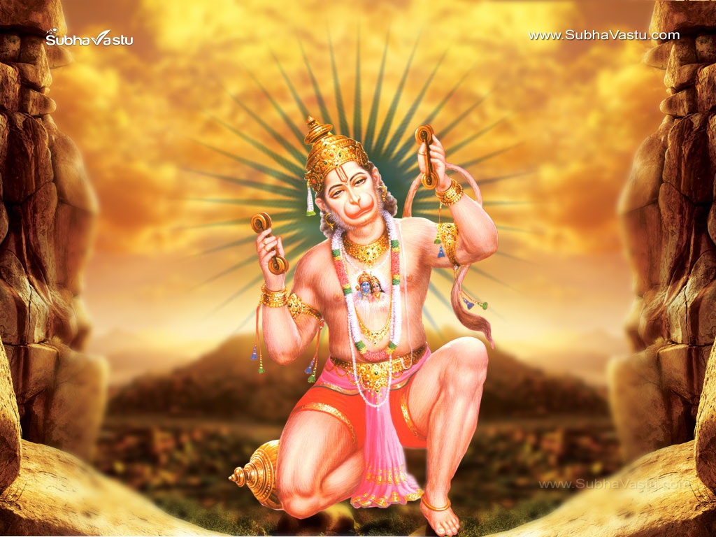 Subhavastu - Hindu Mobile Wallpapers - Category: Hanuman - Image:  1024X768-Hanuman_321