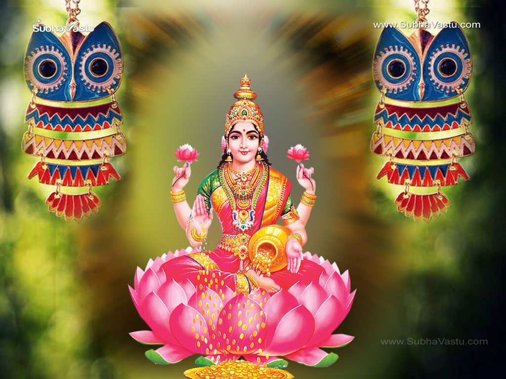 Subhavastu - Hindu God Wallpapers | Desktop | Cellphone - Category: Lakshmi  - Image: 1024X768-Lakshmi Wallpapers_479